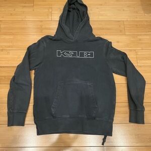 Ksubi Charcoal Hoodie for Men